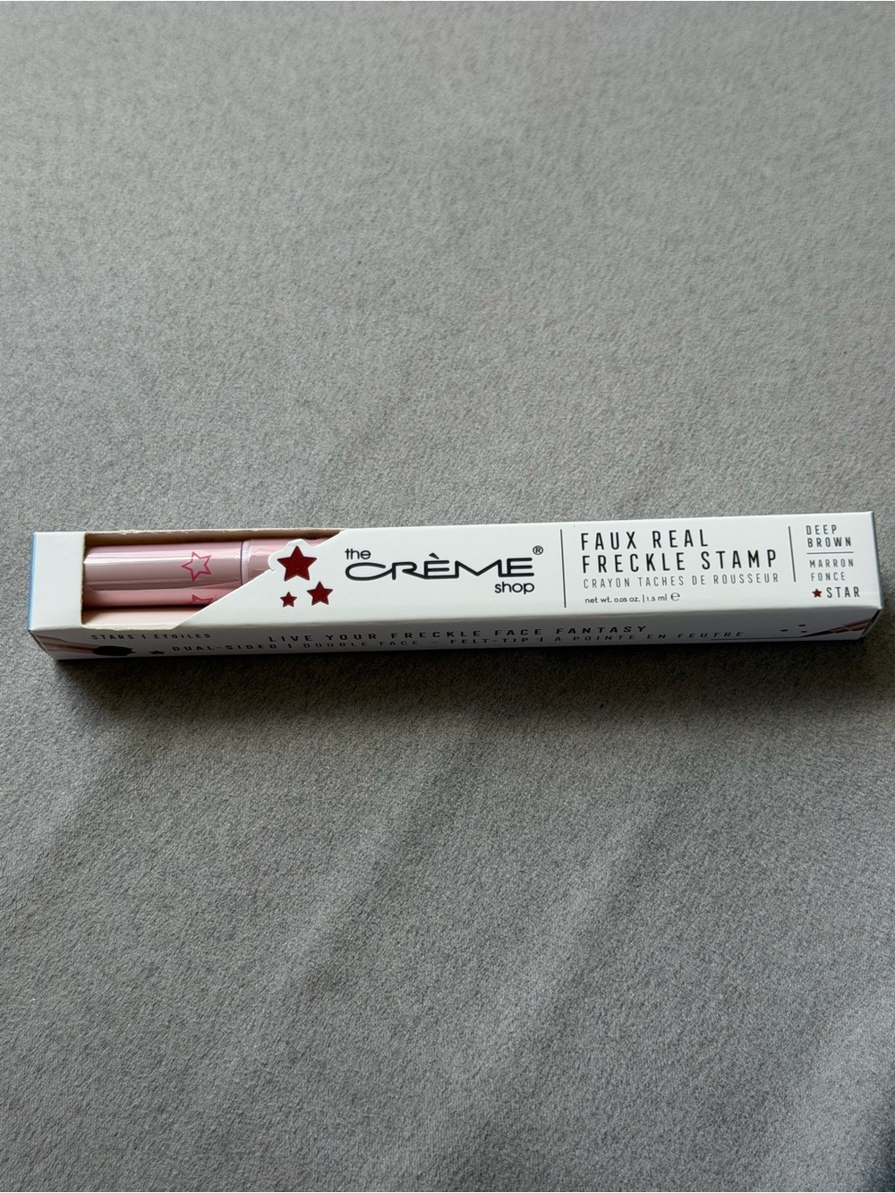 The Crème Shop Faux Real Freckle Stamp - Deep Brown